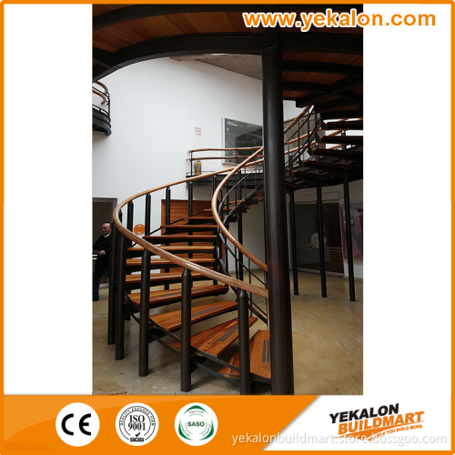 Yekalon Latest Modern Curved Wood Staircase